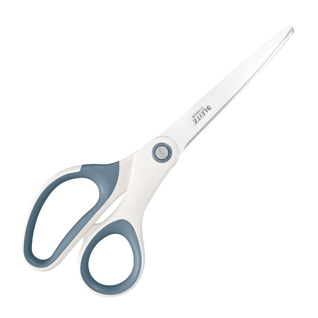 FOARFECA BIROU 20.5CM ALB METALIZAT WOW TITANIUM LEITZ FOARFECA BIROU 20.5CM ALB METALIZAT WOW TITANIUM LEITZ